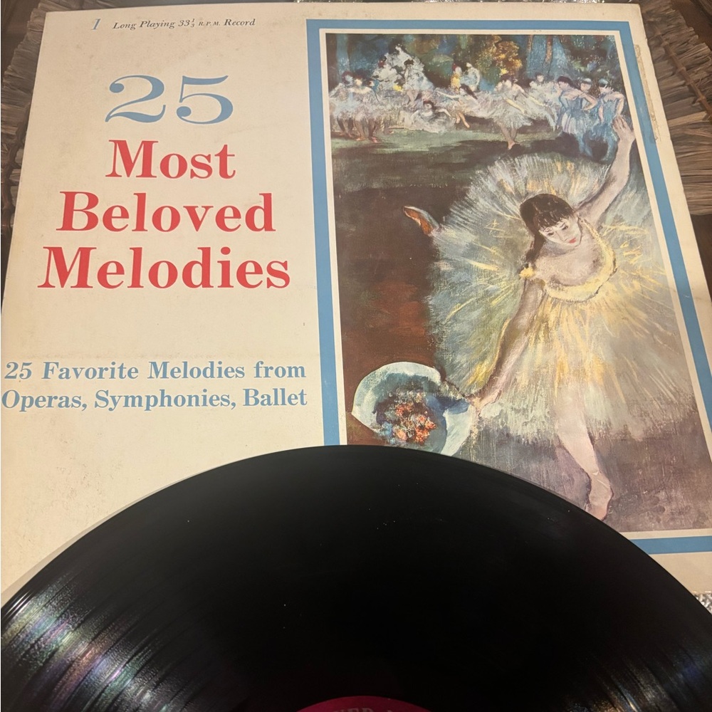 25 Most Beloved Melodies Vinyl Record